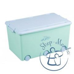 Ящик для игрушек Tega Rabbits KR-010 (turquoise-blue) (шт.)