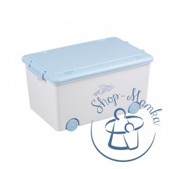 Ящик для игрушек Tega Junior Rabbits TG-179 (white-blue) (шт.)
