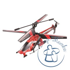 Вертолет на ИК управлении - NAVIGATOR круиз-контроль (красный, 20 см, с гироскопом, 3 канальный)