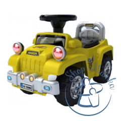 Машинка-каталка alexis-babymix hz-553 (yellow)