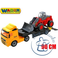 Автомобиль-трейлер + трактор-погрузчик Wader 36896