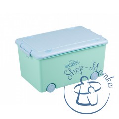Ящик для игрушек Tega Junior Rabbits TG-179 (turquoise-blue) (шт.)