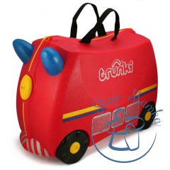 Детский дорожный чемоданчик TRUNKI FIRE ENGINE FIRE ENGINE (пожарная машина)