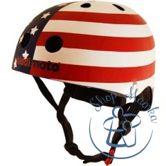 Шлем детский Kiddi Moto флаг USA, размер S 48-53см
