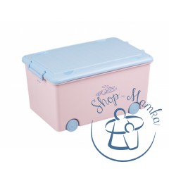 Ящик для игрушек Tega Junior Rabbits TG-179 (pink-blue) (шт.)