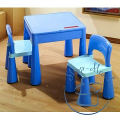 Комплект стол+2 стула Tega Mamut Blue