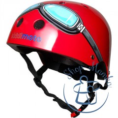 Велосипедный шлем Kiddimoto Red Goggle 