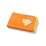 1401/06 Одеяльце BabyOno 3D двухсторонее из микрофибры Оранжево-Желтый 75х100см 0м+