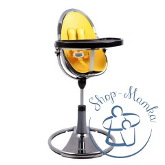 Bloom стульчик FRESCO chrome mercury / canary yellow