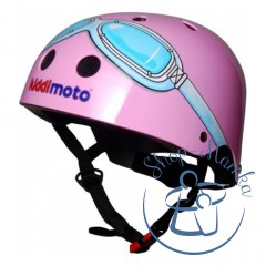Велосипедный шлем Kiddimoto Pink Goggle 